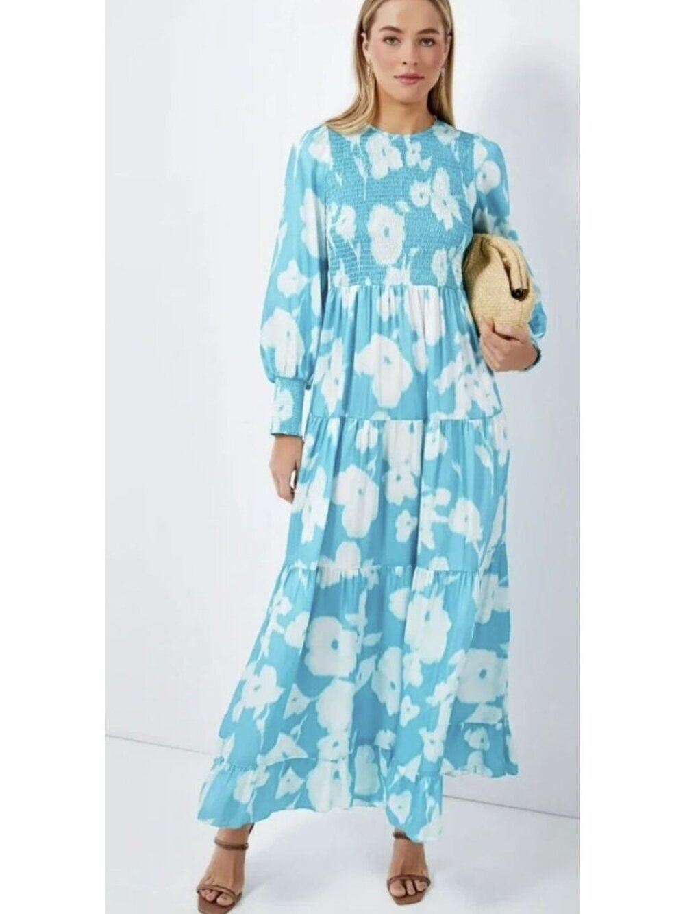 Turquoise Libby Tuckernuck Dress New Size XS